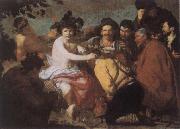 Diego Velazquez The Drunkards painting